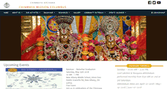 Desktop Screenshot of chinmayamissioncolumbus.org